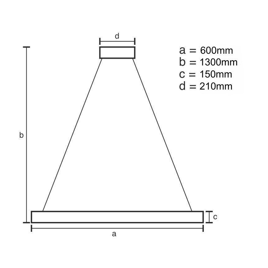 LED Dimming κρύσταλλο πολύφωτο on a string LED/40W/230V 3000-6500K χρυσαφί + τηλεχειριστήριο
