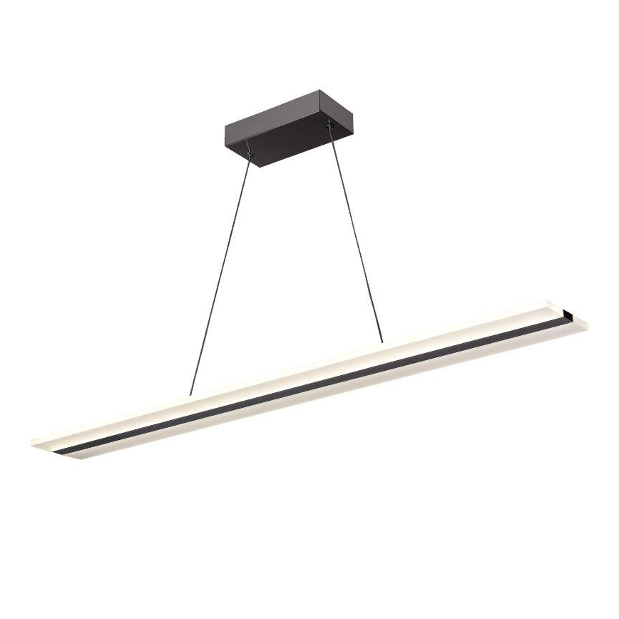 Led Dimmable κρεμαστό φωτιστικό οροφής LED/40W/230V 3000-6500K χρώμιο + τηλεχειριστήριο