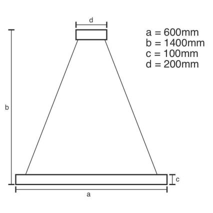 LED Dimming κρύσταλλο πολύφωτο on a string LED/40W/230V 3000-6500K χρώμιο/χρυσαφί + τηλεχειριστήριο