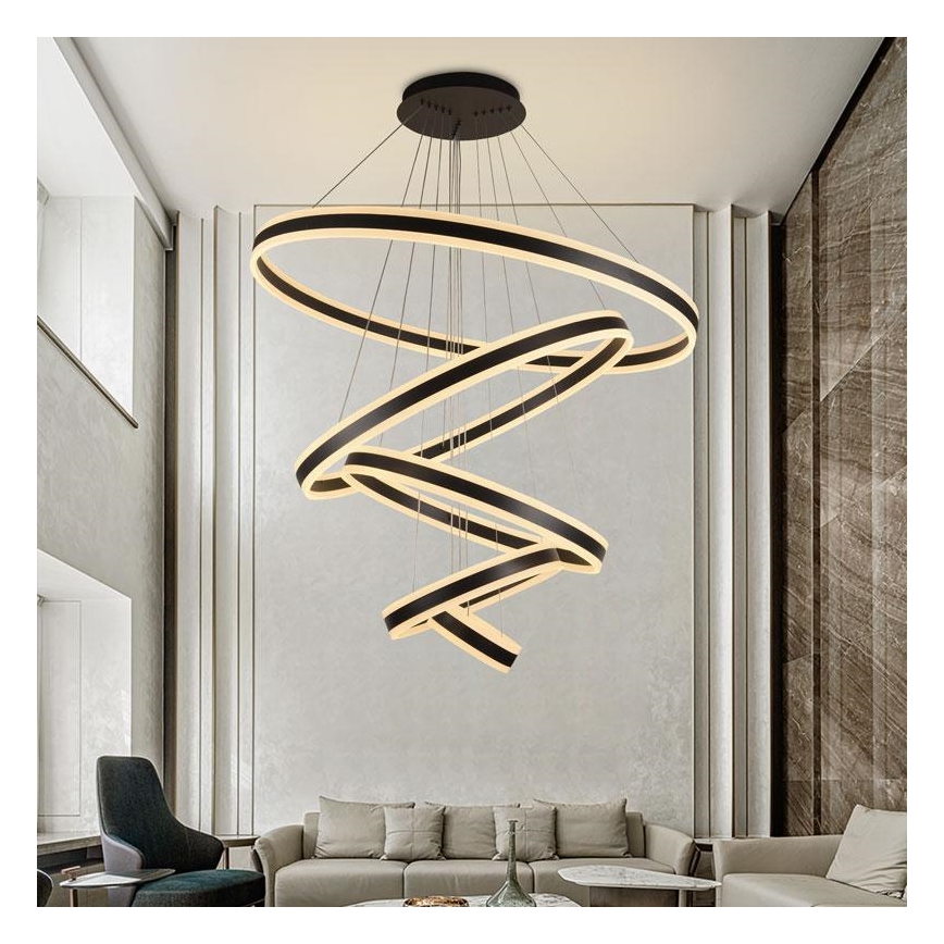 LED Dimmable κρεμαστό φωτιστικό οροφής LED/420W/230V 3000-6500K  + τηλεχειριστήριο