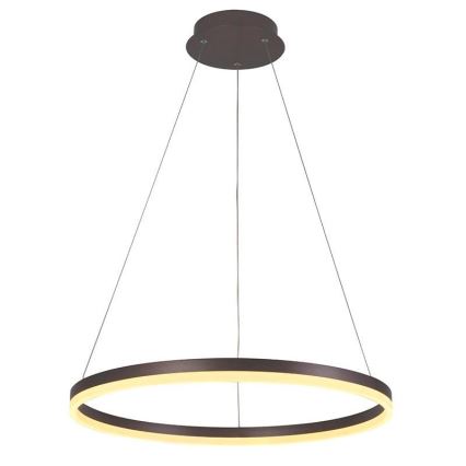 Led Dimmable κρεμαστό φωτιστικό οροφής LED/42W/230V 3000-6500K διάμετρος 60 cm + τηλεχειριστήριο