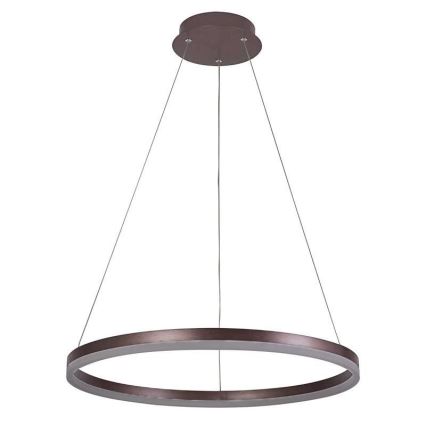 Led Dimmable κρεμαστό φωτιστικό οροφής LED/42W/230V 3000-6500K διάμετρος 60 cm + τηλεχειριστήριο