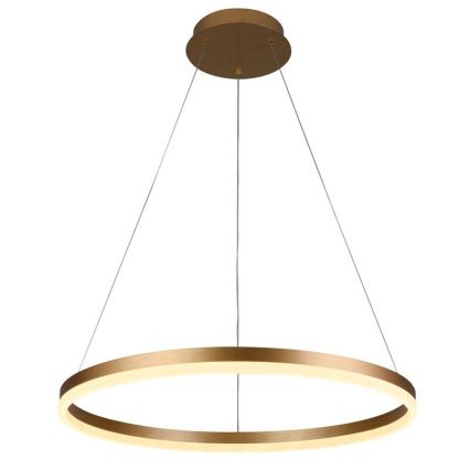 Led Dimmable κρεμαστό φωτιστικό οροφής LED/42W/230V 3000-6500K διάμετρος 60 cm + τηλεχειριστήριο