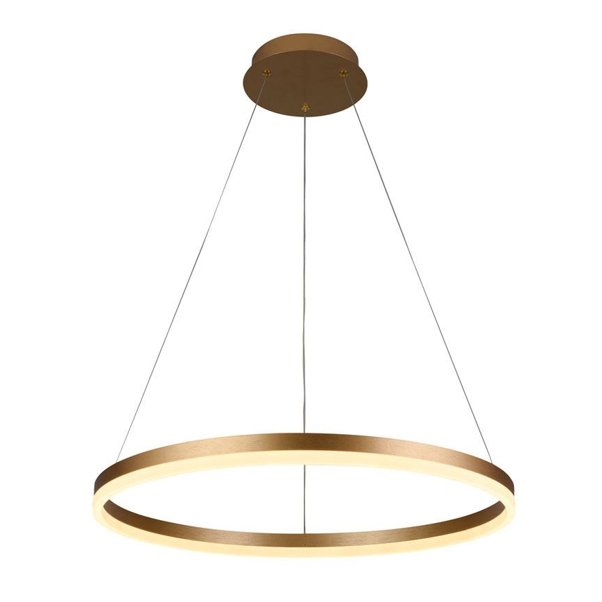 Led Dimmable κρεμαστό φωτιστικό οροφής LED/42W/230V 3000-6500K διάμετρος 60 cm + τηλεχειριστήριο