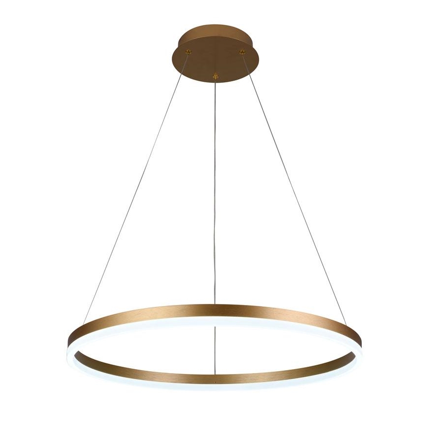 Led Dimmable κρεμαστό φωτιστικό οροφής LED/42W/230V 3000-6500K διάμετρος 60 cm + τηλεχειριστήριο