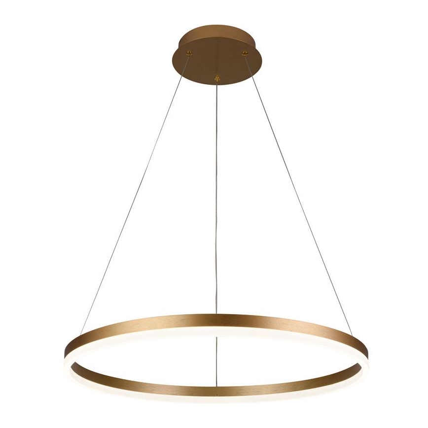 Led Dimmable κρεμαστό φωτιστικό οροφής LED/42W/230V 3000-6500K διάμετρος 60 cm + τηλεχειριστήριο