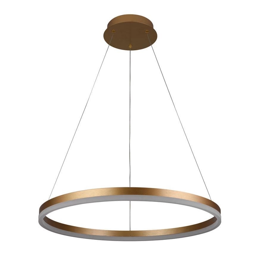 Led Dimmable κρεμαστό φωτιστικό οροφής LED/42W/230V 3000-6500K διάμετρος 60 cm + τηλεχειριστήριο