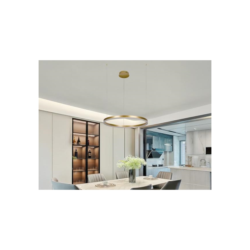 Led Dimmable κρεμαστό φωτιστικό οροφής LED/42W/230V 3000-6500K + τηλεχειριστήριο