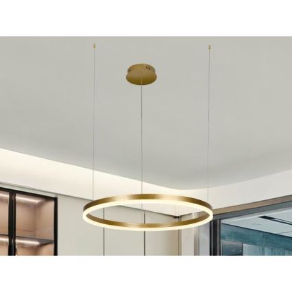 Led Dimmable κρεμαστό φωτιστικό οροφής LED/42W/230V 3000-6500K + τηλεχειριστήριο