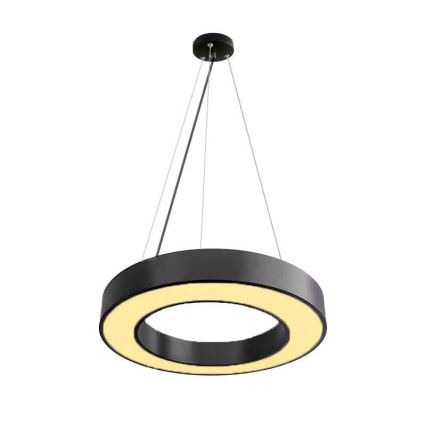Led Dimmable κρεμαστό φωτιστικό οροφής LED/45W/230V 3000-6500K μαύρο + τηλεχειριστήριο