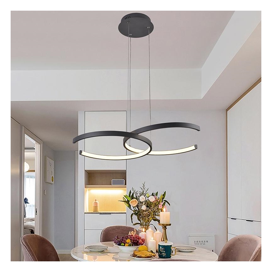 LED Dimmable κρεμαστό φωτιστικό οροφής LED/50W/230V 3000-6500K + τηλεχειριστήριο