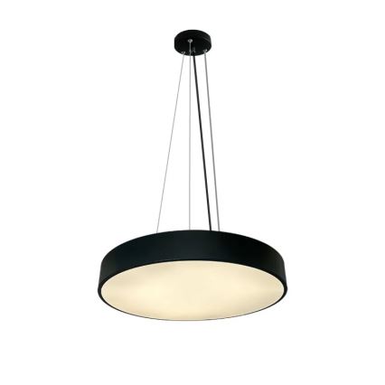 Led Dimmable κρεμαστό φωτιστικό οροφής LED/50W/230V 3000-6500K μαύρο + τηλεχειριστήριο