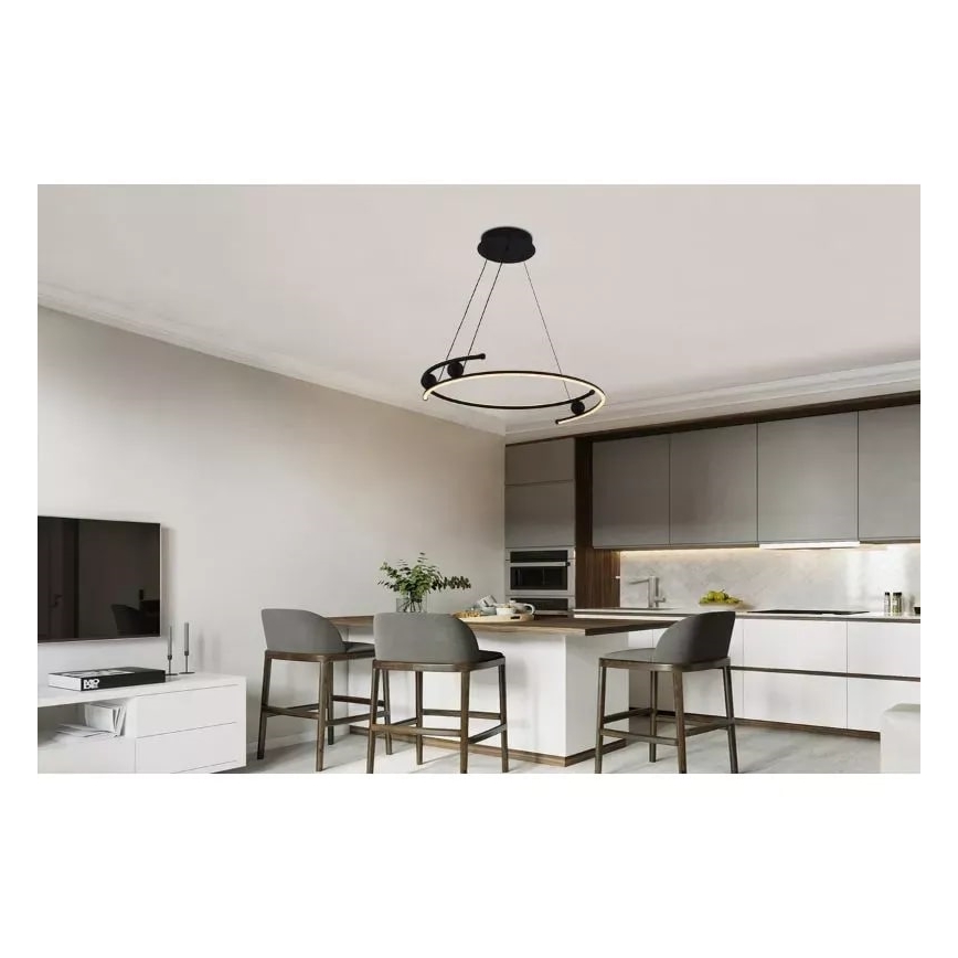 Led Dimmable κρεμαστό φωτιστικό οροφής LED/50W/230V 3000-6500K + τηλεχειριστήριο