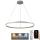 Led Dimmable κρεμαστό φωτιστικό οροφής LED/55W/230V 3000-6500K διάμετρος 80 cm + τηλεχειριστήριο