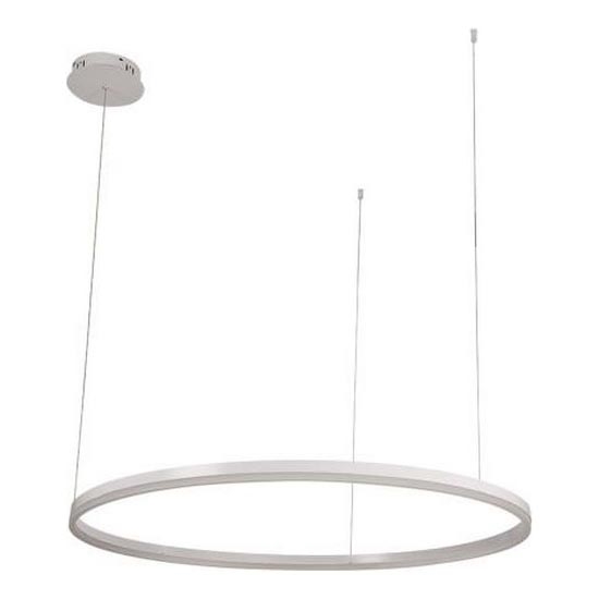 Led Dimmable κρεμαστό φωτιστικό οροφής LED/55W/230V 3000-6500K διάμετρος 80 cm + τηλεχειριστήριο