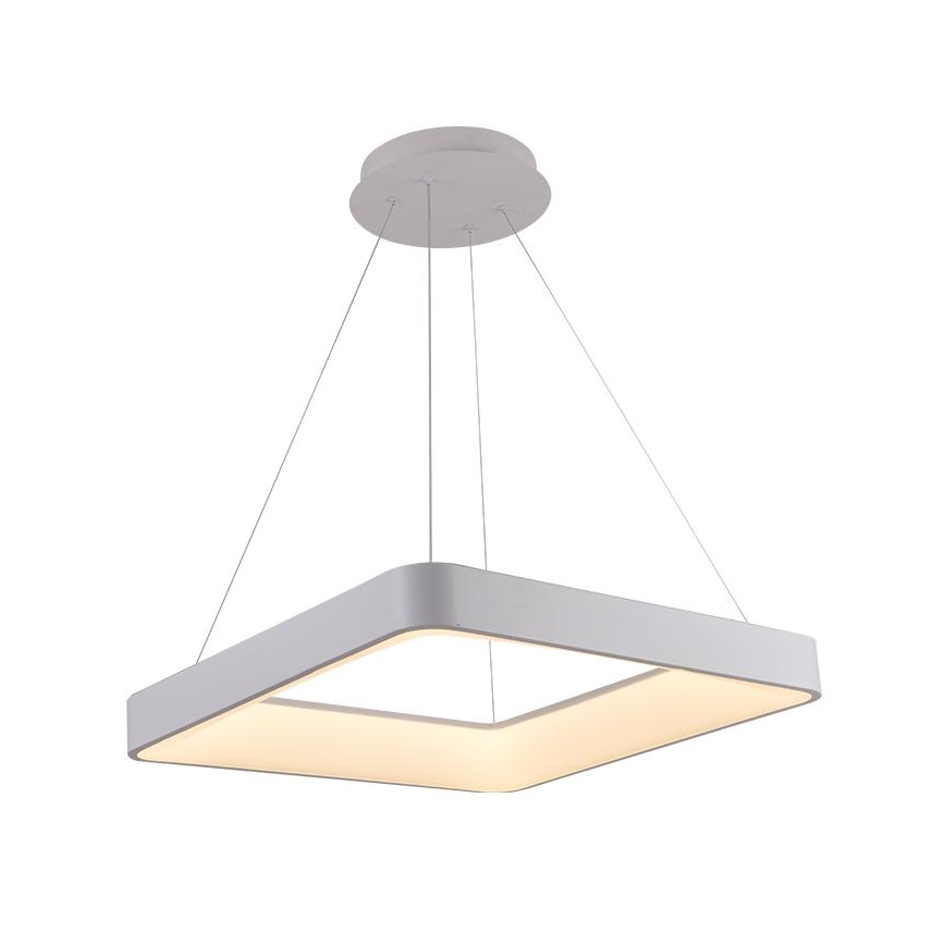 Led Dimmable κρεμαστό φωτιστικό οροφής LED/55W/230V 3000-6500K λευκό + τηλεχειριστήριο