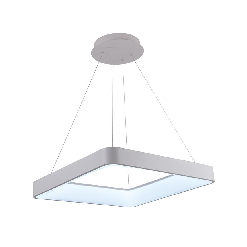 Led Dimmable κρεμαστό φωτιστικό οροφής LED/55W/230V 3000-6500K λευκό + τηλεχειριστήριο