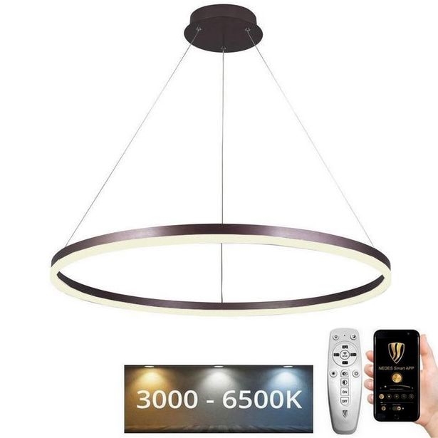 LED Dimmable κρεμαστό φωτιστικό οροφής LED/55W/230V 3000-6500K + τηλεχειριστήριο