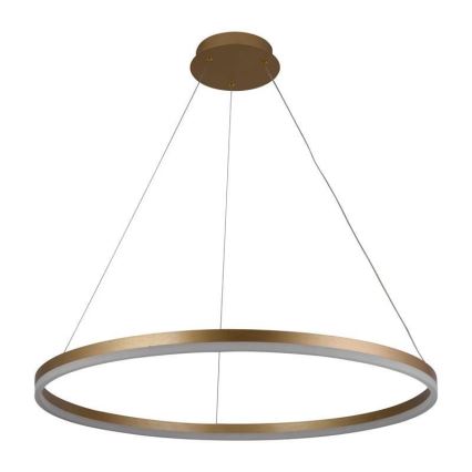 Led Dimmable κρεμαστό φωτιστικό οροφής LED/55W/230V 3000-6500K διάμετρος 80 cm + τηλεχειριστήριο