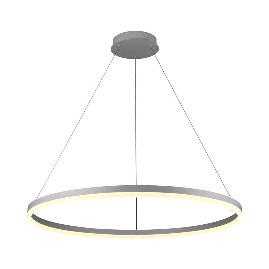 Led Dimmable κρεμαστό φωτιστικό οροφής LED/55W/230V 3000-6500K διάμετρος 80 cm + τηλεχειριστήριο