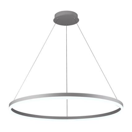 Led Dimmable κρεμαστό φωτιστικό οροφής LED/55W/230V 3000-6500K διάμετρος 80 cm + τηλεχειριστήριο