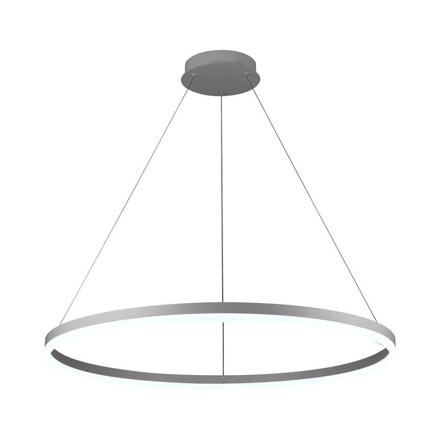 Led Dimmable κρεμαστό φωτιστικό οροφής LED/55W/230V 3000-6500K διάμετρος 80 cm + τηλεχειριστήριο