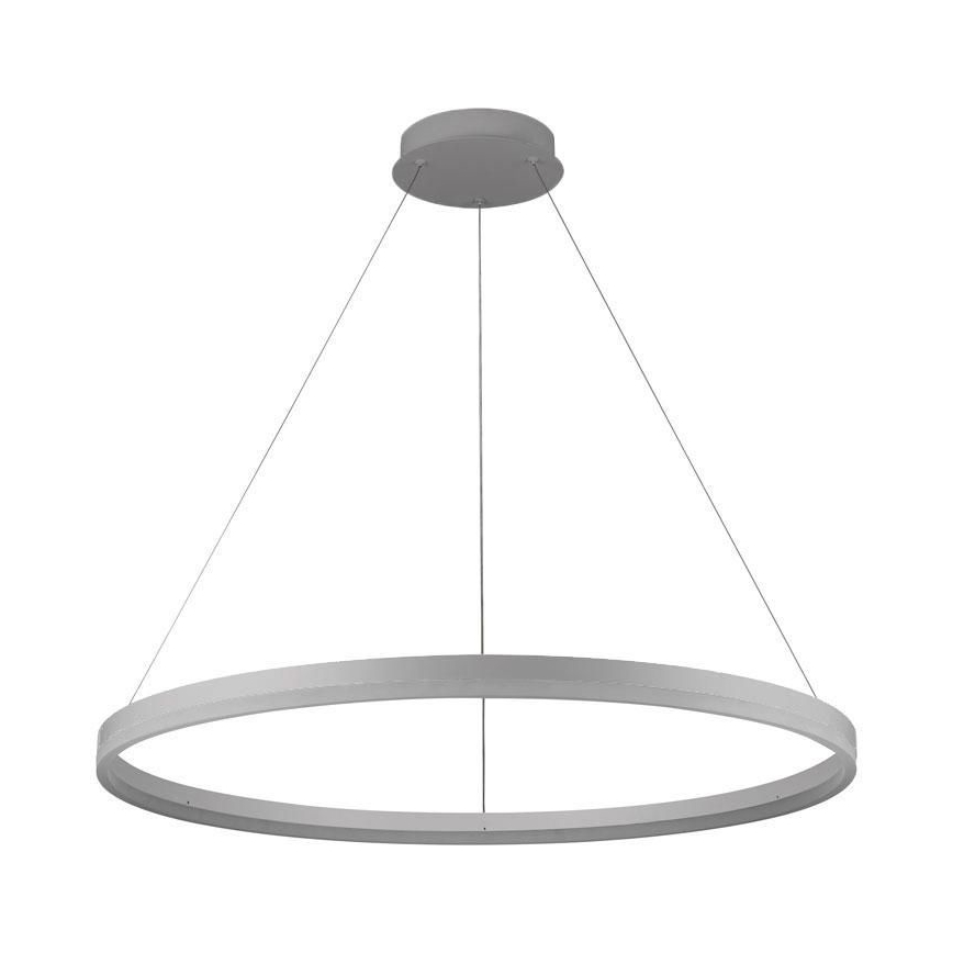Led Dimmable κρεμαστό φωτιστικό οροφής LED/55W/230V 3000-6500K διάμετρος 80 cm + τηλεχειριστήριο