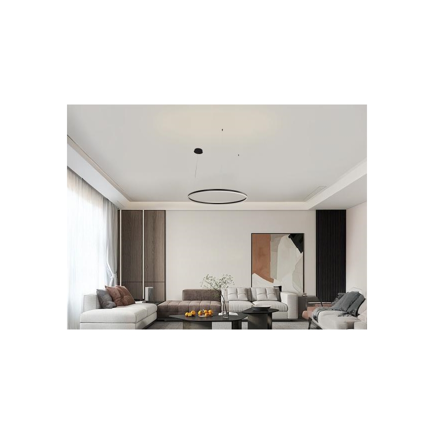 Led Dimmable κρεμαστό φωτιστικό οροφής LED/55W/230V 3000-6500K + τηλεχειριστήριο