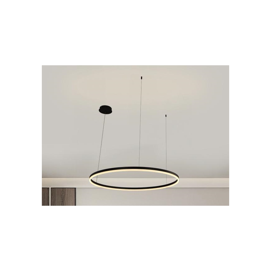 Led Dimmable κρεμαστό φωτιστικό οροφής LED/55W/230V 3000-6500K + τηλεχειριστήριο
