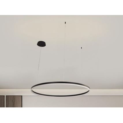 Led Dimmable κρεμαστό φωτιστικό οροφής LED/55W/230V 3000-6500K + τηλεχειριστήριο