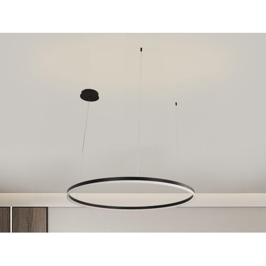 Led Dimmable κρεμαστό φωτιστικό οροφής LED/55W/230V 3000-6500K + τηλεχειριστήριο