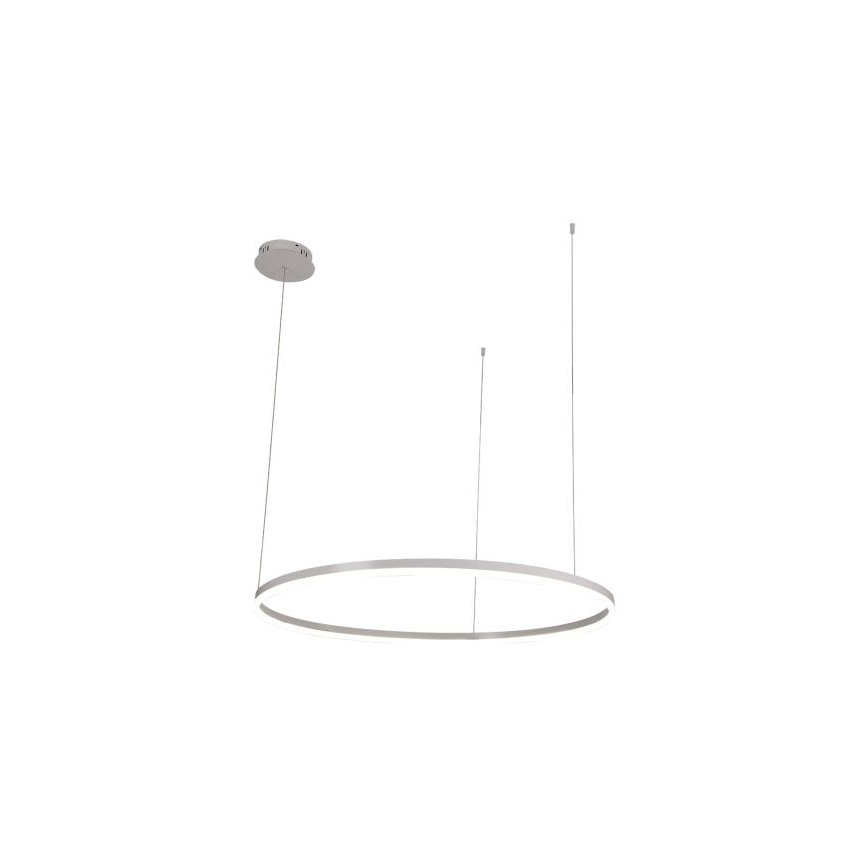 Led Dimmable κρεμαστό φωτιστικό οροφής LED/55W/230V 3000-6500K διάμετρος 80 cm + τηλεχειριστήριο