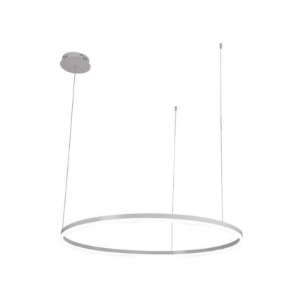 Led Dimmable κρεμαστό φωτιστικό οροφής LED/55W/230V 3000-6500K διάμετρος 80 cm + τηλεχειριστήριο