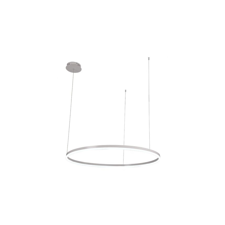 Led Dimmable κρεμαστό φωτιστικό οροφής LED/55W/230V 3000-6500K διάμετρος 80 cm + τηλεχειριστήριο