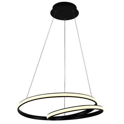 Led Dimmable κρεμαστό φωτιστικό οροφής LED/65W/230V 3000-6500K διάμετρος 56 cm + τηλεχειριστήριο