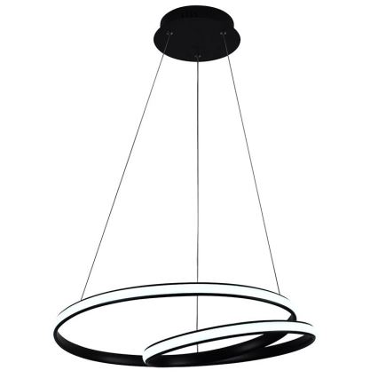 Led Dimmable κρεμαστό φωτιστικό οροφής LED/65W/230V 3000-6500K διάμετρος 56 cm + τηλεχειριστήριο