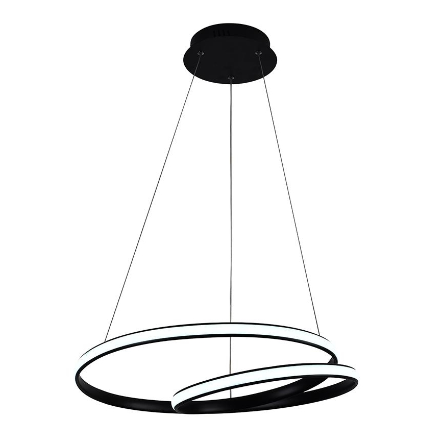 Led Dimmable κρεμαστό φωτιστικό οροφής LED/65W/230V 3000-6500K διάμετρος 56 cm + τηλεχειριστήριο