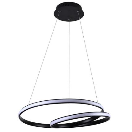 Led Dimmable κρεμαστό φωτιστικό οροφής LED/65W/230V 3000-6500K διάμετρος 56 cm + τηλεχειριστήριο