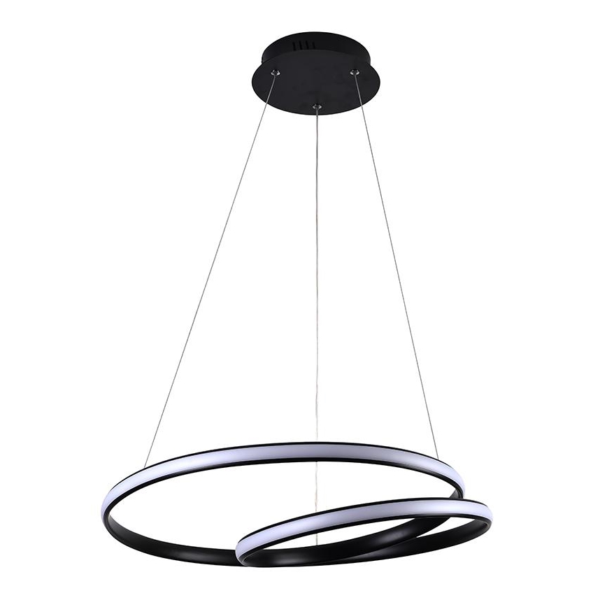 Led Dimmable κρεμαστό φωτιστικό οροφής LED/65W/230V 3000-6500K διάμετρος 56 cm + τηλεχειριστήριο
