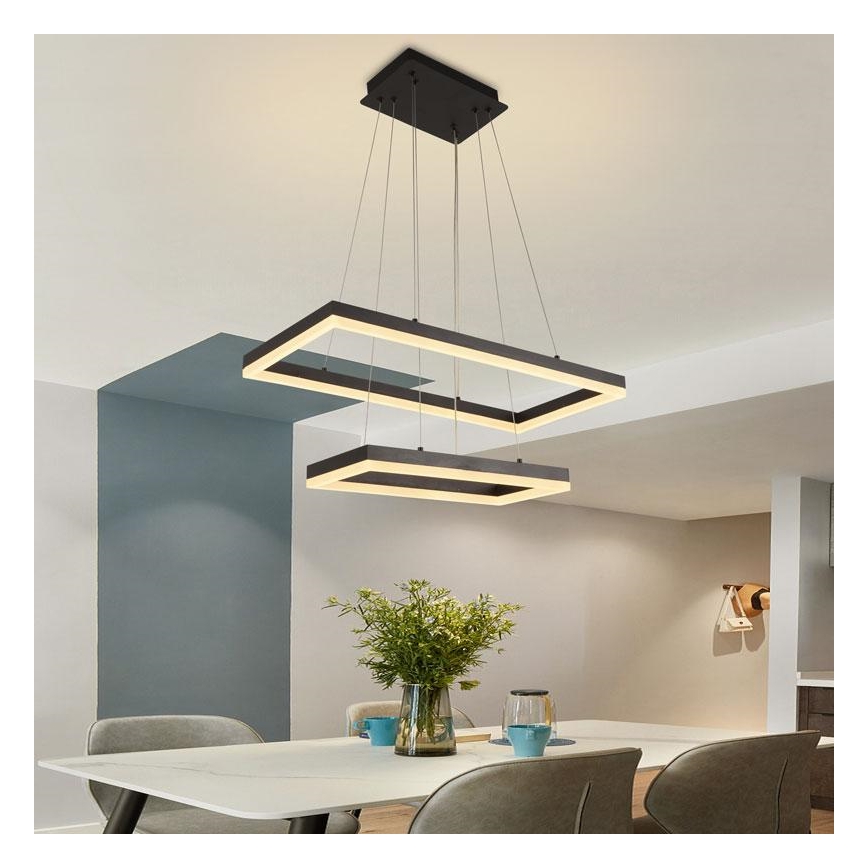 LED Dimmable κρεμαστό φωτιστικό οροφής LED/65W/230V 3000-6500K + τηλεχειριστήριο