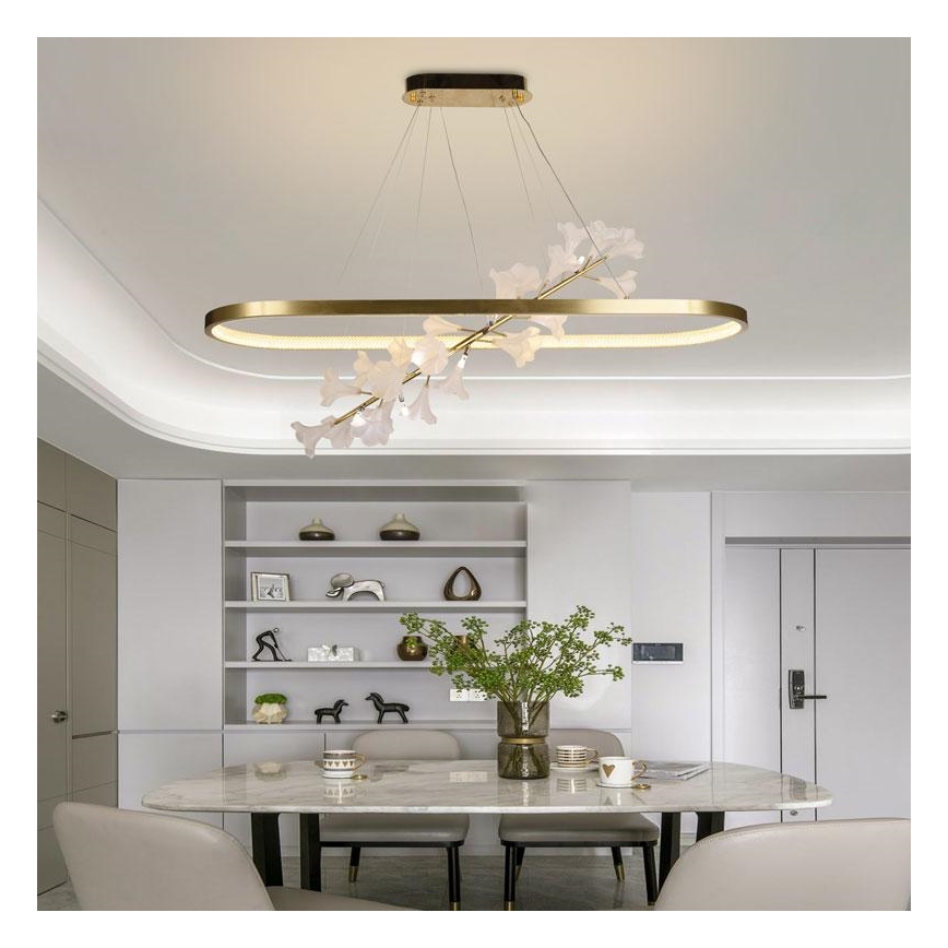 Led Dimmable κρεμαστό φωτιστικό οροφής LED/65W/230V 3000-6500K + τηλεχειριστήριο