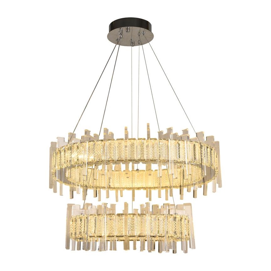 LED Dimming κρύσταλλο πολύφωτο on a string LED/65W/230V 3000-6500K + τηλεχειριστήριο