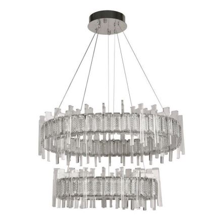 LED Dimming κρύσταλλο πολύφωτο on a string LED/65W/230V 3000-6500K + τηλεχειριστήριο