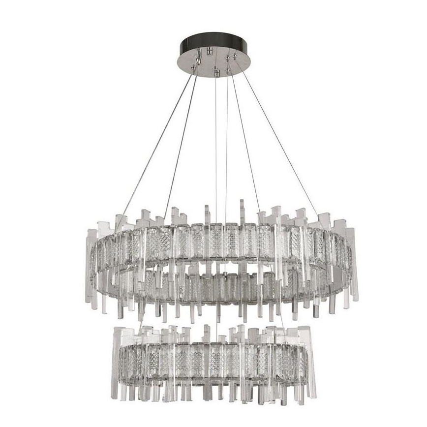 LED Dimming κρύσταλλο πολύφωτο on a string LED/65W/230V 3000-6500K + τηλεχειριστήριο