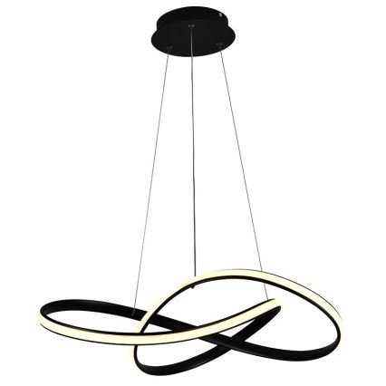 Led Dimmable κρεμαστό φωτιστικό οροφής LED/70W/230V 3000-6500K διάμετρος 55 cm + τηλεχειριστήριο