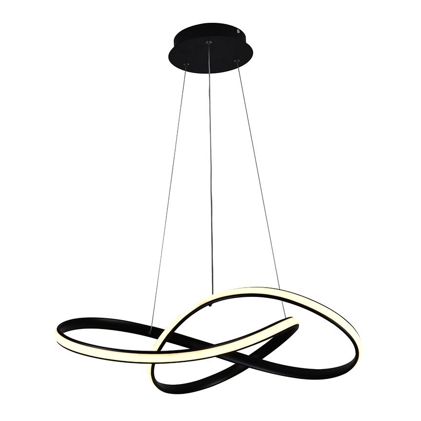 Led Dimmable κρεμαστό φωτιστικό οροφής LED/70W/230V 3000-6500K διάμετρος 55 cm + τηλεχειριστήριο