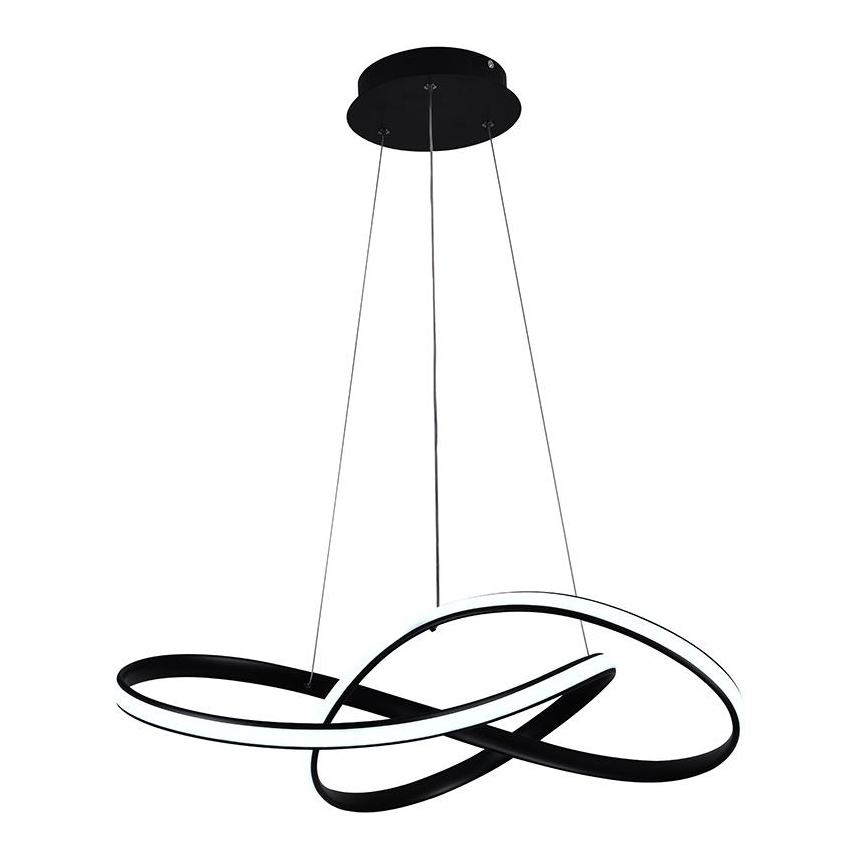 Led Dimmable κρεμαστό φωτιστικό οροφής LED/70W/230V 3000-6500K διάμετρος 55 cm + τηλεχειριστήριο