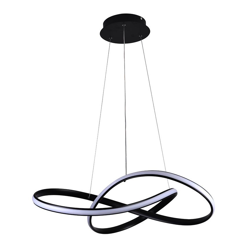 Led Dimmable κρεμαστό φωτιστικό οροφής LED/70W/230V 3000-6500K διάμετρος 55 cm + τηλεχειριστήριο
