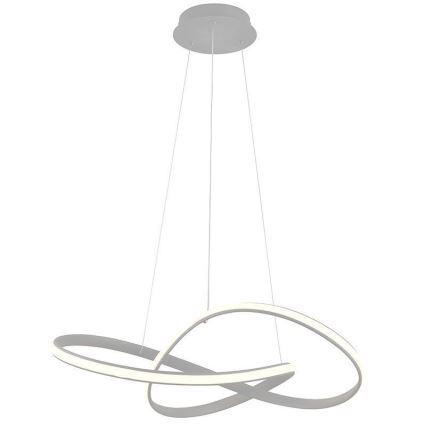 Led Dimmable κρεμαστό φωτιστικό οροφής LED/70W/230V 3000-6500K διάμετρος 55 cm + τηλεχειριστήριο