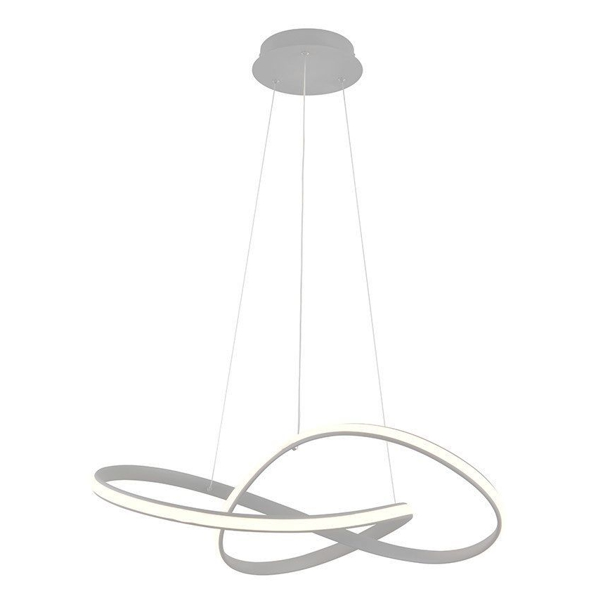 Led Dimmable κρεμαστό φωτιστικό οροφής LED/70W/230V 3000-6500K διάμετρος 55 cm + τηλεχειριστήριο